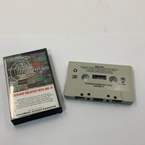 Chicago Greatest Hits Vol II Cassette Tape 1981 Columbia CT 37682 Vintage Rock